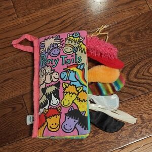 Jellycat Pony Tails Soft Book